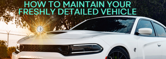 How To Maintain Your Detailed Vehicle - After Care Steps
